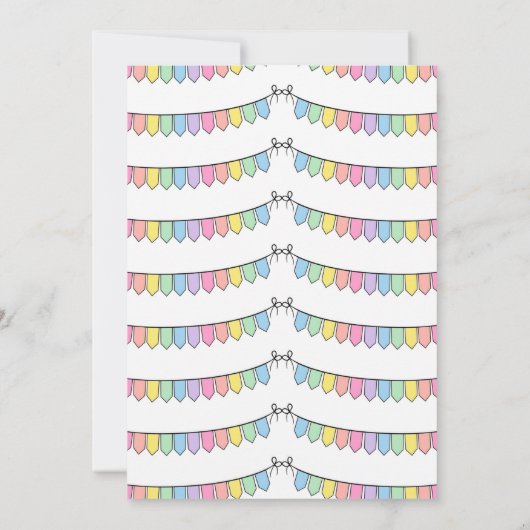 Emoji Birthday Uitnodiging (Achterkant)