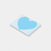 Emoji Blue Heart Post-it Post-it® Notes (Schuin)