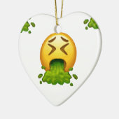 emoji braken keramisch ornament (Links)