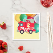 Emoji brandweerauto servet (Insitu)