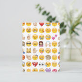 emoji briefkaart (Staand voorkant)