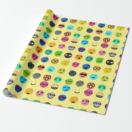 emoji cadeaupapier (Uitgerold)