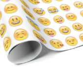 Emoji Cadeaupapier (Rol Hoek)