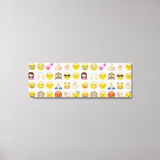 Emoji Canvas Kunst (Voorkant)
