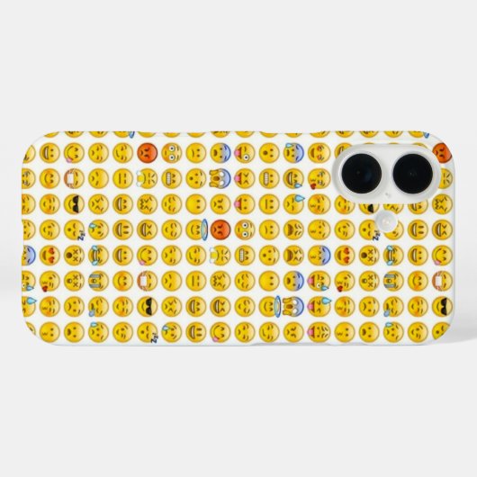 emoji Case-Mate iPhone case (Achterkant (horizontaal))