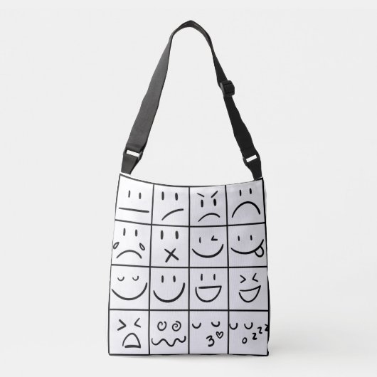 EMOJI CROSSBODY BAG TAS (Voorkant)