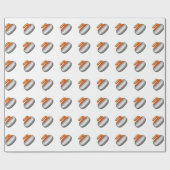 Emoji Curling Stone Cadeaupapier (Vlak)
