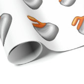 Emoji Curling Stone Cadeaupapier (Rol Hoek)