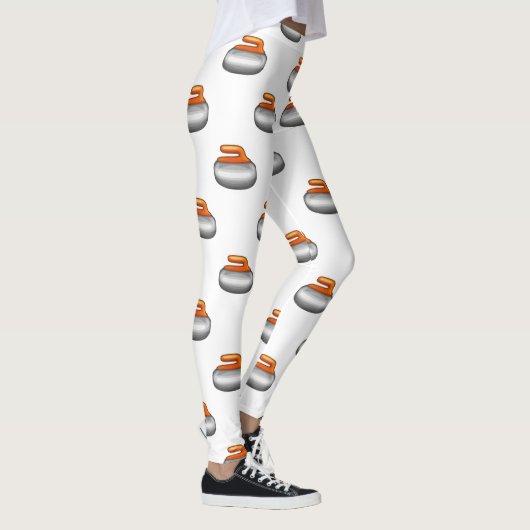 Emoji Curling Stone leggings (Rechts)
