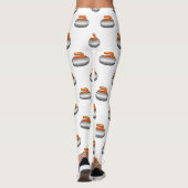 Emoji Curling Stone leggings (Achterkant)