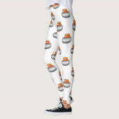 Emoji Curling Stone leggings (Links)