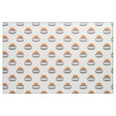 Emoji Curling Stone stof (Fat Quarter)