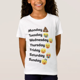 Emoji Dagen van het Shirt van de week