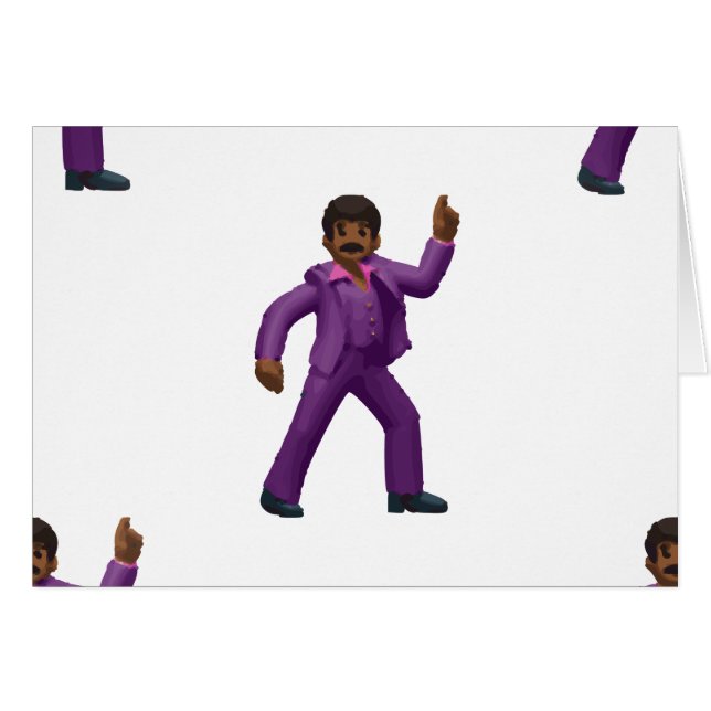 Emoji Dancing Man (Voorkant Horizontaal)