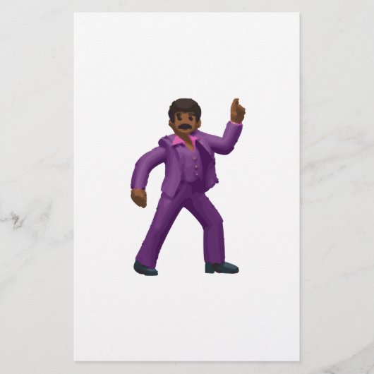 Emoji Dancing Man Briefpapier (Voorkant)