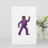 Emoji Dancing Man Briefpapier (Staand voorkant)