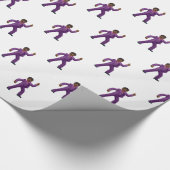 Emoji Dancing Man Cadeaupapier (Hoek)