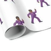 Emoji Dancing Man Cadeaupapier (Rol Hoek)