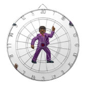 Emoji Dancing Man Dartbord (Voorkant)