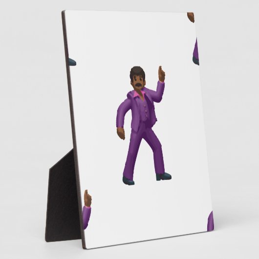 Emoji Dancing Man Fotoplaat (Zijkant)