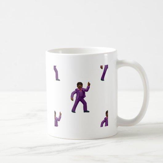 Emoji Dancing Man Koffiemok (Rechts)