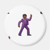 Emoji Dancing Man Magneet (Voorkant)