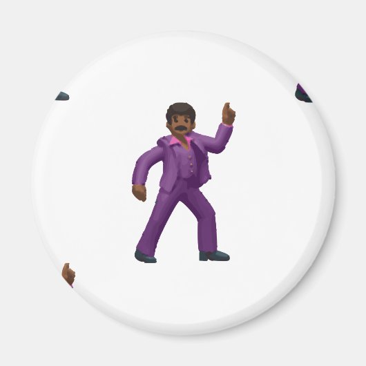 Emoji Dancing Man Magneet (Voorkant)