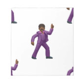 Emoji Dancing Man Notitieblok (Voorkant)