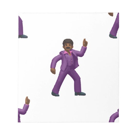 Emoji Dancing Man Notitieblok (Voorkant)