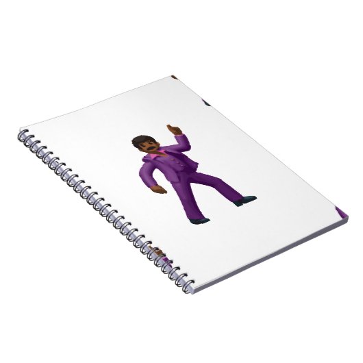 Emoji Dancing Man Notitieboek (Rechterzijde)