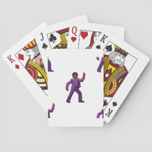 Emoji Dancing Man Pokerkaarten