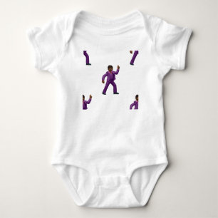 Emoji Dancing Man Romper