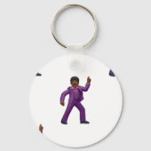 Emoji Dancing Man Sleutelhanger (Voorkant)