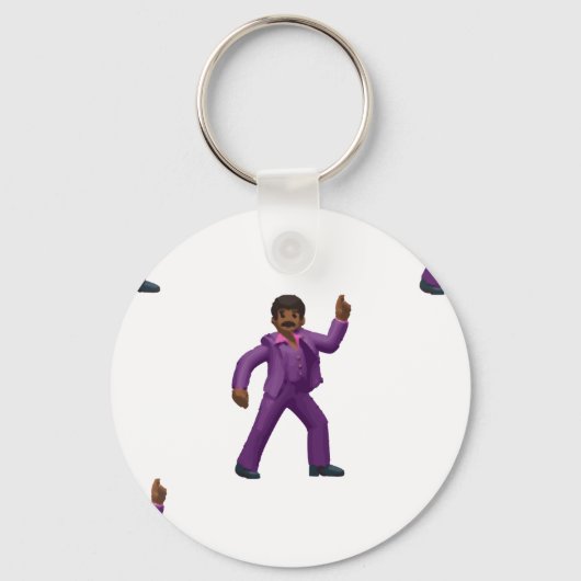Emoji Dancing Man Sleutelhanger (Voorkant)