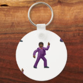 Emoji Dancing Man Sleutelhanger (Voorkant)