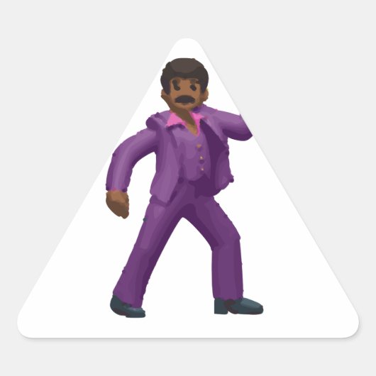 Emoji Dancing Man Sticker (Voorkant)