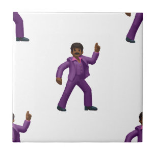 Emoji Dancing Man Tegeltje