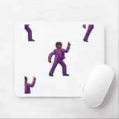 Emoji Dansende Man Muismat (Met muis)