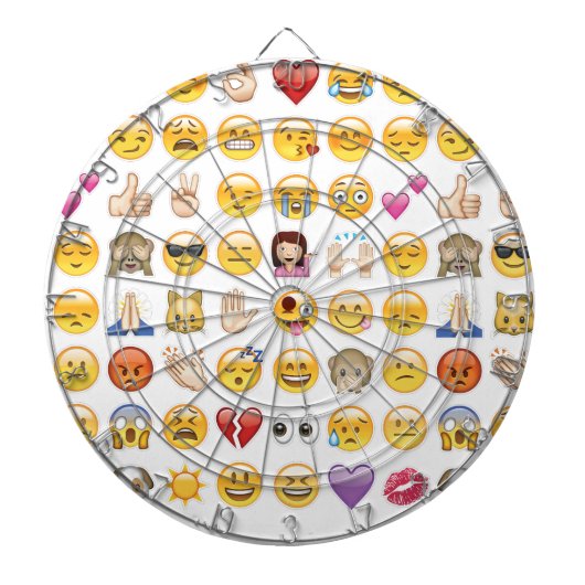 emoji dartbord (Voorkant)