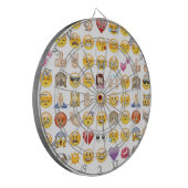 emoji dartbord (Voorkant Links)