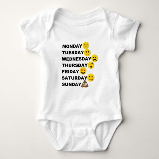 Emoji Days Romper (Voorkant)