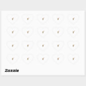 Emoji Dieren Giraffe Duim omhoog Hart Sticker (Vel)