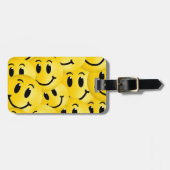 Emoji Face Bagagelabel (Voorkant horizontaal)