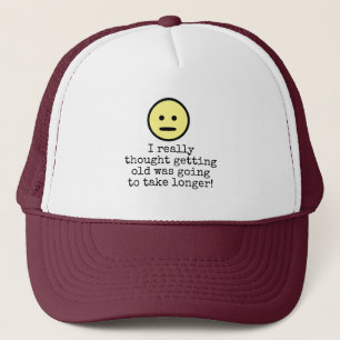 Emoji Face Funny Getting Oudere Typografie Quote Trucker Pet