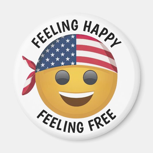 Emoji Face Magneet (Voorkant)