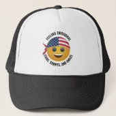 Emoji Face-Pet Trucker Pet (Voorkant)