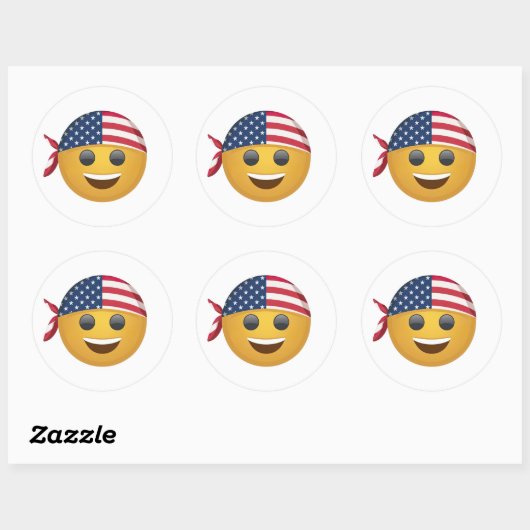 Emoji Face Sticker Set (Vel)
