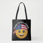 Emoji Face Tote Bag (Voorkant)