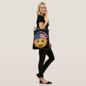 Emoji Face Tote Bag (Op model)