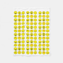 Emoji Fleece Blanket